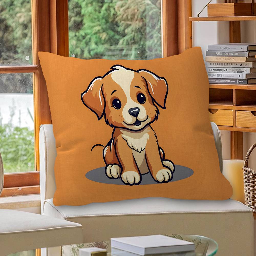 Cute Dog Pillow Anime Pillow Sofa Bed Head Pillow Cover Cushion Cover 45x45 Cm Fashion