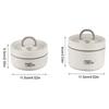 304 Stainless Steel Insulated with cover Thermal Lunch Box, Leak - Proof Portable Bento Box for Office Workers & Students