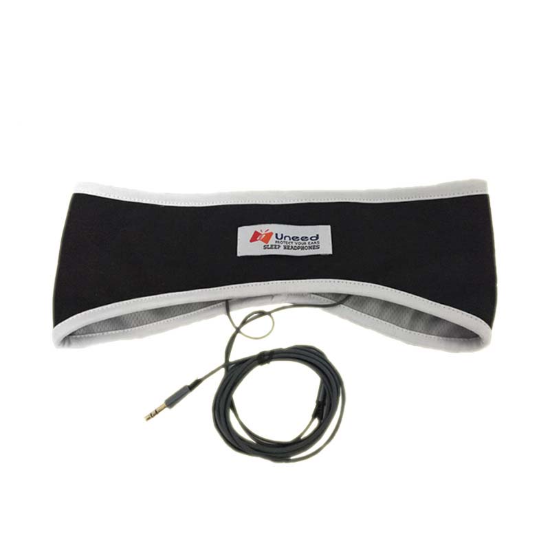 Sports Earphone Sleeping Mask Anti-noise Headphone Headband  3.5mm Wired Headset Music Player for Smartphone PC