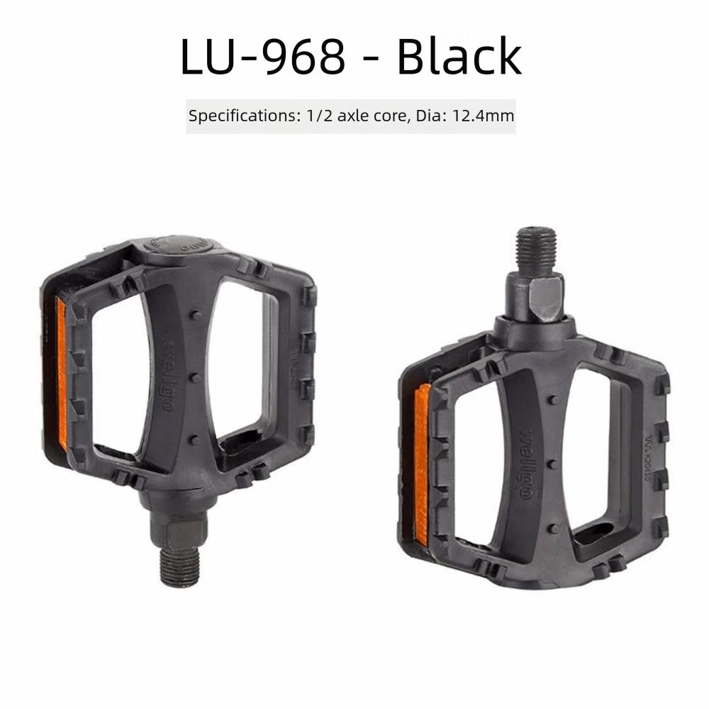 1 Pair Anti-slip Bicycle Pedals 1/2 Axis Foot Plat High Quality Bike Pedal  MTB Road Bike