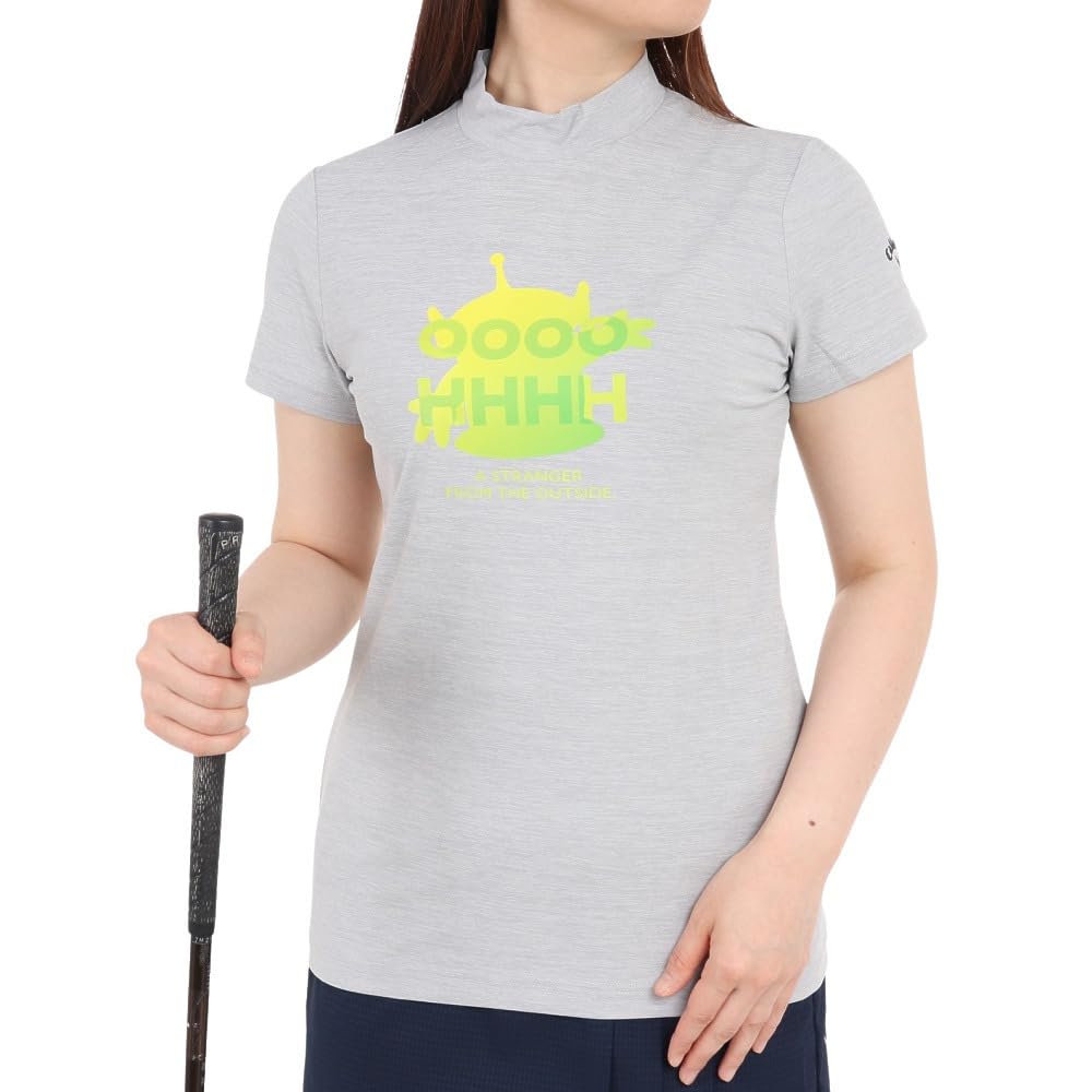 

Callaway Short Sleeve Mock Neck Shirt STORY Moisture Quick Golf Underwear C23134241 S Women s [TOY Collaboration] (UV Protection, Wicking, Drying) / /