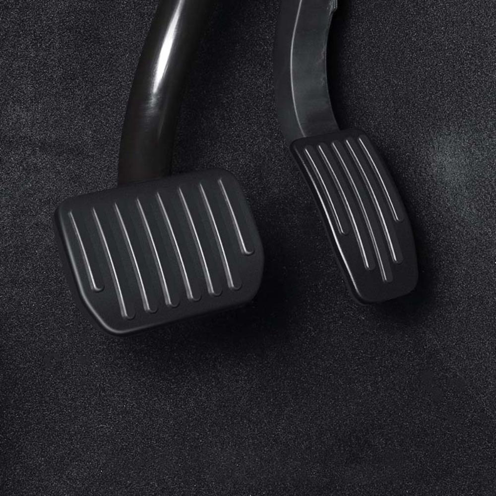 2Pcs Foot Pedal Upgrade Foot Pedal Pads Performance Aluminum Mats Accessories for Model3/Y