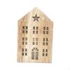 Weihnachten Leuchtendes Haus Schneedorf Dekorative Dekoration, Schreibtisch