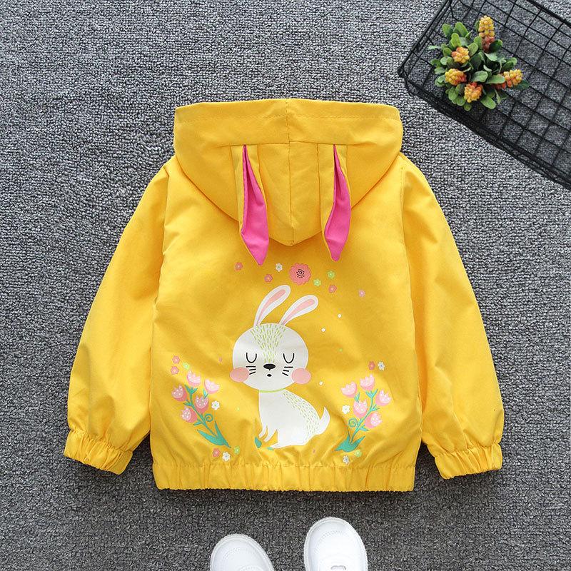 Jacke Kinder Outdoor Jungen und Mädchen Jacke Frühling Ball Dünner Abschnitt der Mittel- und Großkinder Locker Lässig Kapuze Rushing Mantel