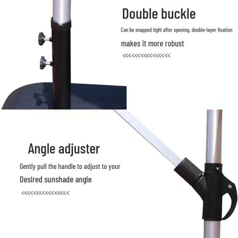 Heavy-Duty Outdoor Cantilever Patio Umbrella