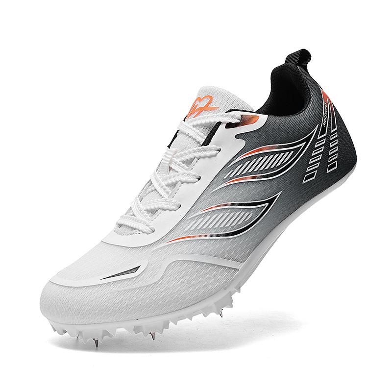 Men Women Spikes Track And Field Shoes Professional Nail Running Shoes Unisex Leather Speed Athletics Sneakers Outdoor Training