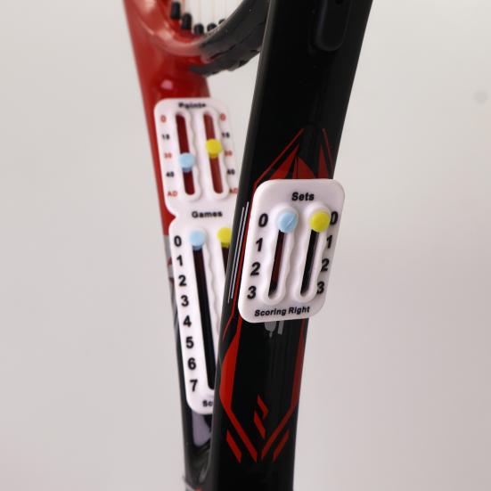 Tennis Score Keeper for Racket Padel Easily Mounted Small Pickleball Paddle Scorekeeper Mini Score Board Counter for Point Tracker Recording