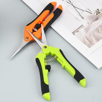 Garden Tools Stainless Steel Gardening Shears Pruning With Soft Grip Handle Gardening Scissor Hand Cutter Fruit Picking