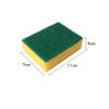 Double-Sided Square Dish Sponge & Scouring Pad for Non-Stick Pots