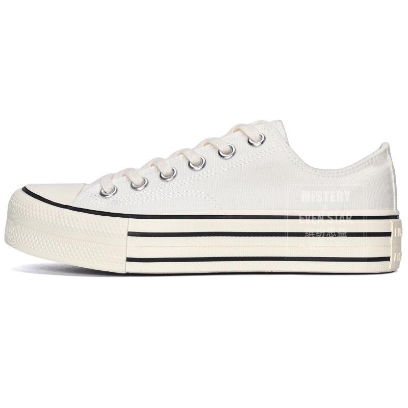 Platform Canvas Shoes Women's Heightening Shoes Student Board Shoes 805