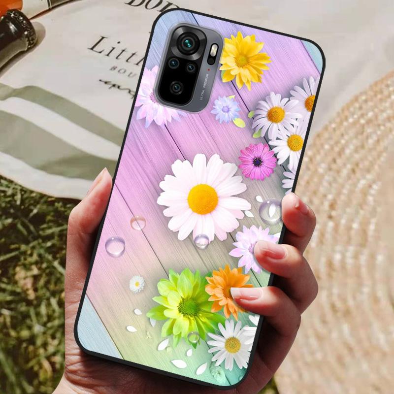 For Xiaomi Redmi Note 10 Case 4G 5G Cover For Redmi Note 10 Pro Global Phone Back Cover for Redmi Note10 Pro 10S Bumper Funda