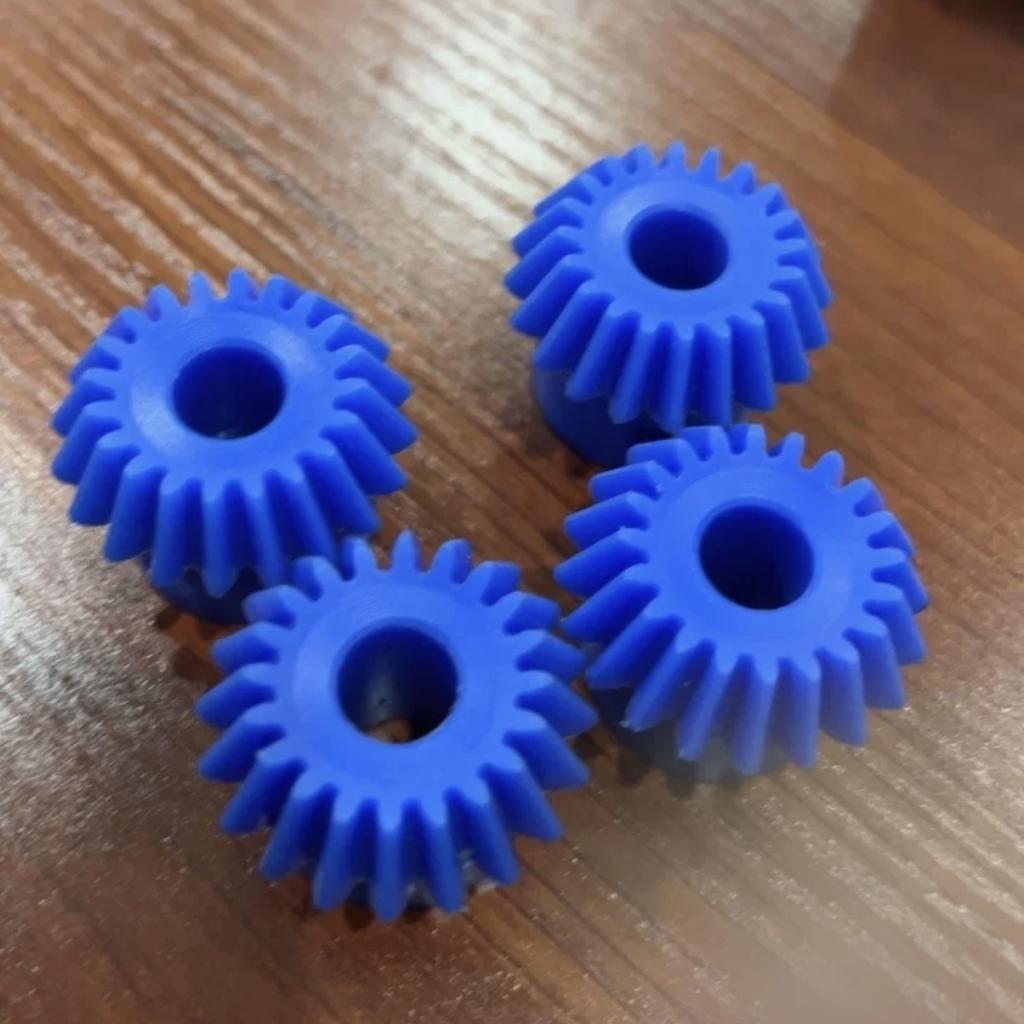 1:2 Nylon Bevel Gear 1M 15/30 20/40 Teeth 90 Degree Plastic Spur Bevel Gear BULE