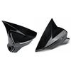 For SEAT LEON MK3 5F 2013- IBIZA MK5 2017- Rearview Side Mirror Cover Wing Cap Exterior Door Rear View Case Trim Sticker