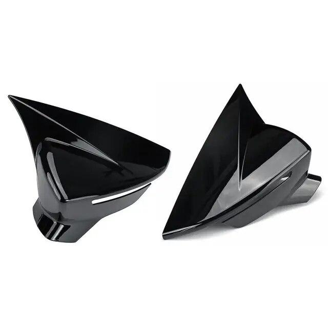 For SEAT LEON MK3 5F 2013- IBIZA MK5 2017- Rearview Side Mirror Cover Wing Cap Exterior Door Rear View Case Trim Sticker