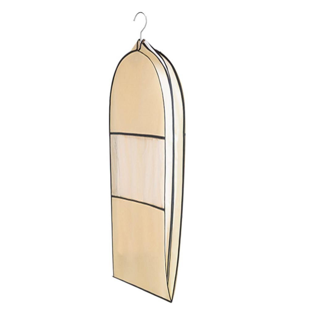 Foldable Clothes Compression Storage Bag Transparent Hanging Garment Protector  Clothes