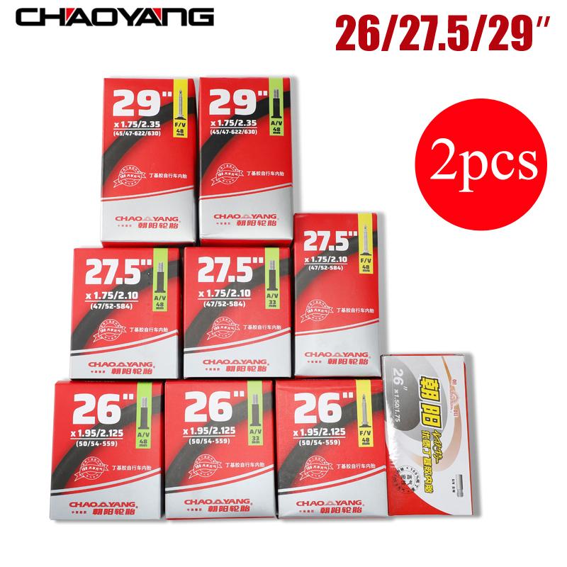 CHAOYANG inner tube 26/27.5/29inch Mtb bicycle inner tube 26/27.5/29 camera Schrader Presta valve inner tube