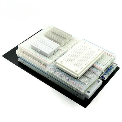 MB102 ZY-204 Solderless Breadboards 170/400/700/750/830/1600 Plug Holes Versatile Prototyping Circuit Testing Boards