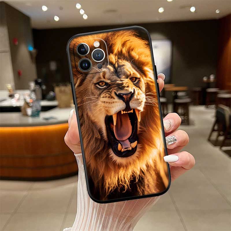 UP3 Animal lion New High-End Shell Phone Case for OPPO A3 Pro A72 A74 A76 A77 A77S A78 A79 A94 A95 A18 A40M A58
