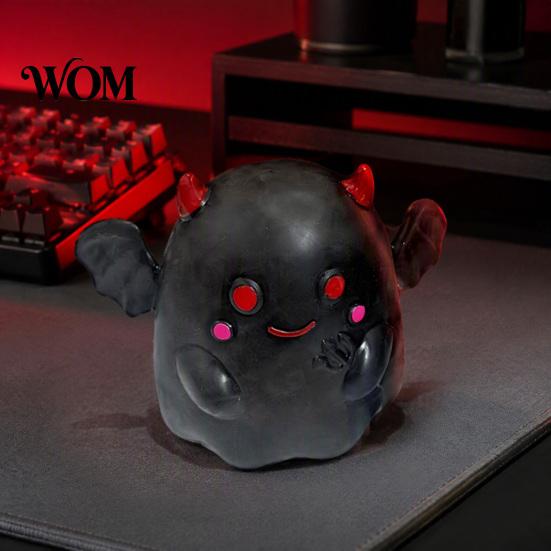 Focus Improvement Tools Halloween Ghost Squeeze Toy, Angel Demon Stress Relief Anxiety Toys Slow Rebound Ball Fidget Party Favors Office Desk Toy