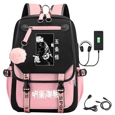 Animationszauber Rückkehr zum Kampf Peripherie Rucksack große Kapazität Schüler Schultasche Outdoor-Reisetasche Multifunktions-Computertasche