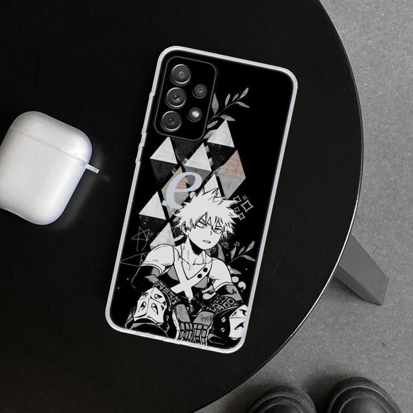MHA Bakugou Katsuki Phone Case for Samsung Galaxy A17 A16 A26 A36 A56 A57 A37 A15 A25 A35 A55 A14 A24 A34 A54 A13 A23 A33 A53 Ga
