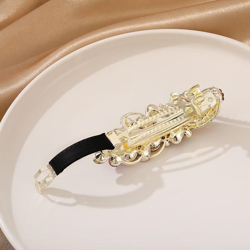 Strasslegierung Haarspange für stilvolle Hochsteckfrisuren, große Größe