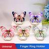 Faltbarer Niedlicher Schmetterling Bemalt Handy Fingerring Halter Ständer für IPhone Samsung Xiaomi Universelle Halterung Zubehör
