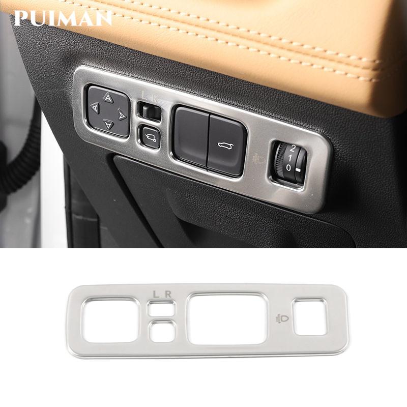 

Stainless steel Car Sticker styling Accessories Headlights Button Cover Interior Decor Part For Changan Uni-k Unik -2022