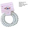 1 Pair Women Hair Ties Pearlescent Color High Elasticity Phone Cord Shape Hair Ropes Flexible Ponytail Holder Hair Accessories