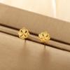 Vintage Earrings Flowers Ear Studs For Girl Simple Jewelry Fashion Classic Earrings Jewelry Party Gifts
