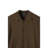 Customellow Brown Soft Half Sleeve Cardigan Cwwam25311brx