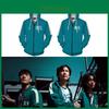 Luxuriöse Squid Game 001 456 Grüne Reißverschluss-Hoodie-Jacke Netflix-inspirierte Oberbekleidung
