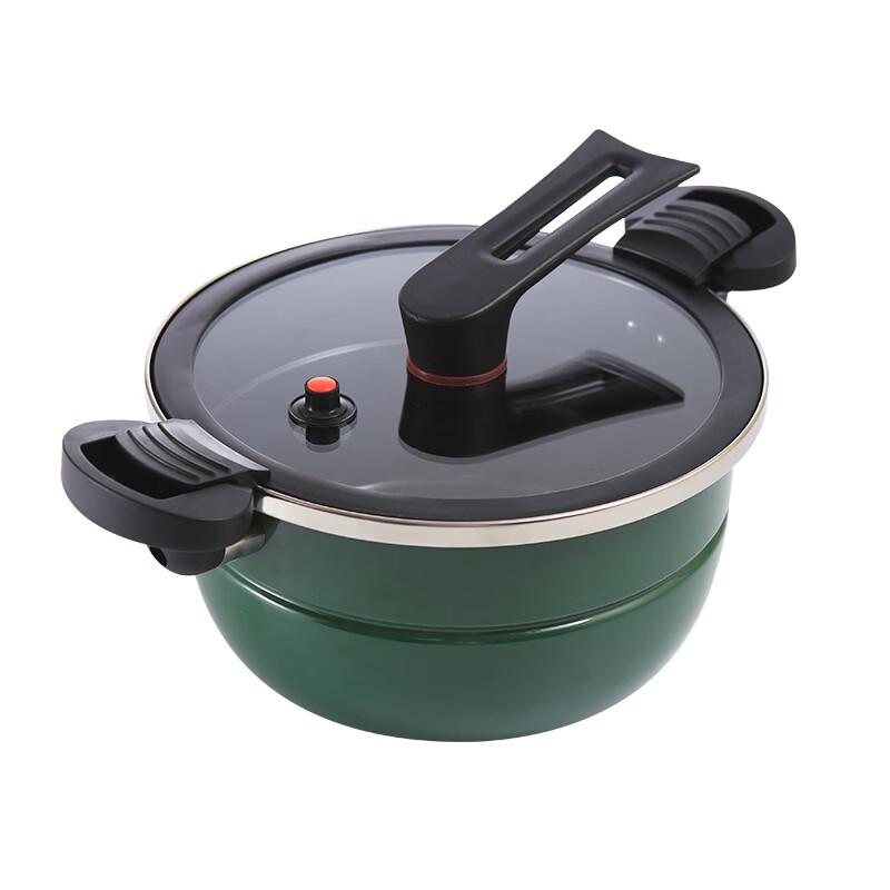 

Zhi Shi Multi-functional Enamel Non-stick Pressure Steamer
