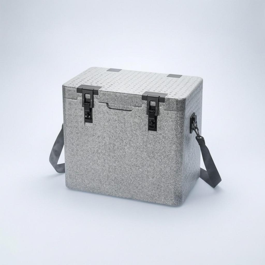 Expanded Polypropylene Foam Insulated Food Transport Box Temperatureoperated 37