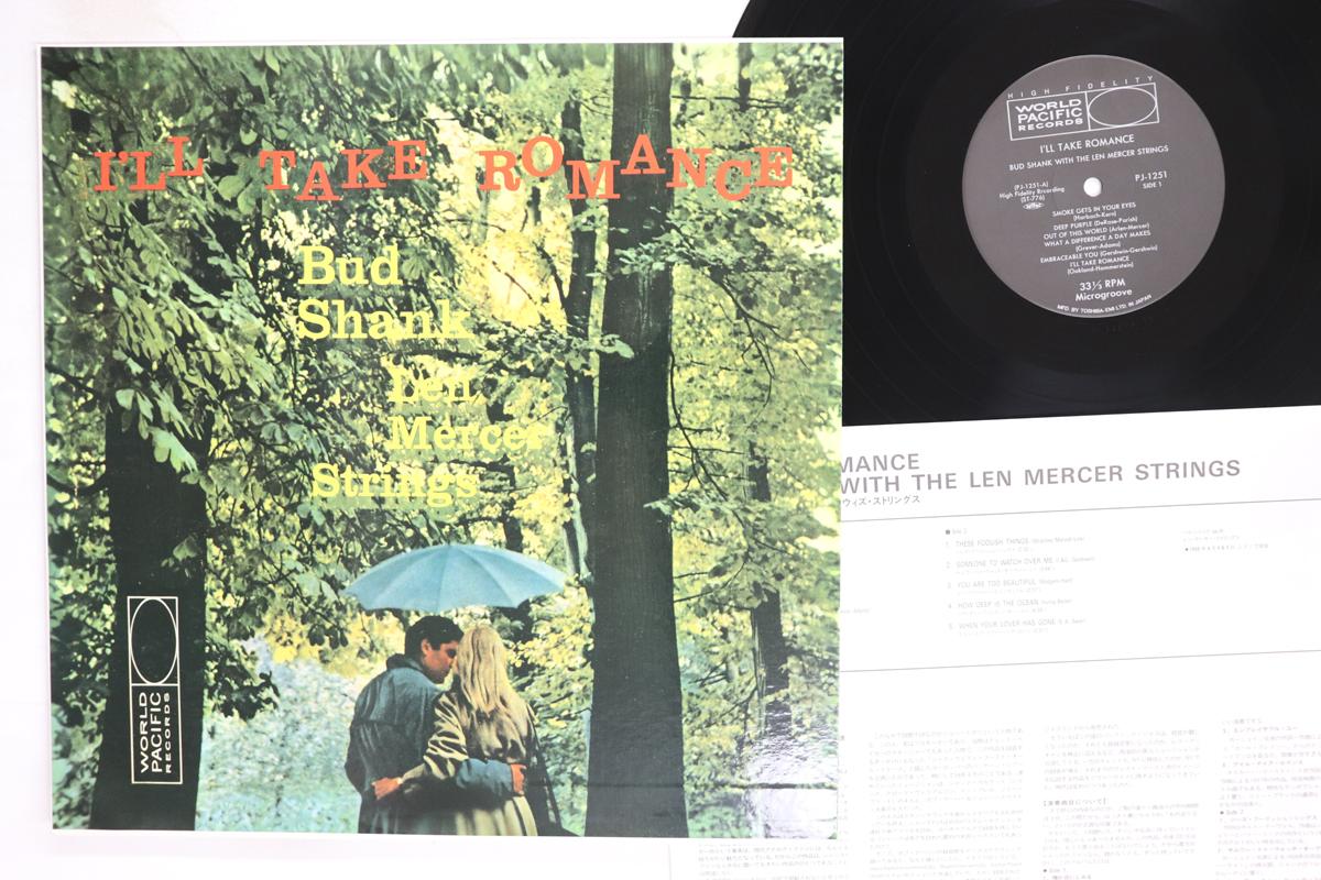 

LP Record BUD SHANK Ill Take Romance PJ1251 WORLD PACIFIC 1992 Japan Jazz Used