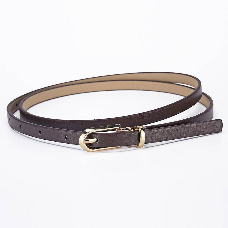 2025 Women's Alloy Buckle Belt: Versatile Pin Design for Fashion, Commute, Waist Chain, and Pants/Dress Decoration