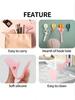 Multi-functional Eyeliner Stencil Wing Tips Silicone Eyeliner Aid Marscara Drawing Lipstick Wearing Aid Reusable Makeup Tools