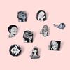 Collectible Metal Eyecatching Badge Cartoon Brooch For Bags And Accessories Clothing
