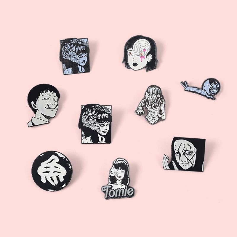 Collectible Metal Eyecatching Badge Cartoon Brooch For Bags And Accessories Clothing