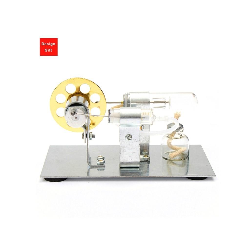 Hot  Stirling Engine Motor Model Educational Toy Electricity Generator