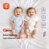 Babyprints Newborn Short Sleeve Bodysuit 2-Pack