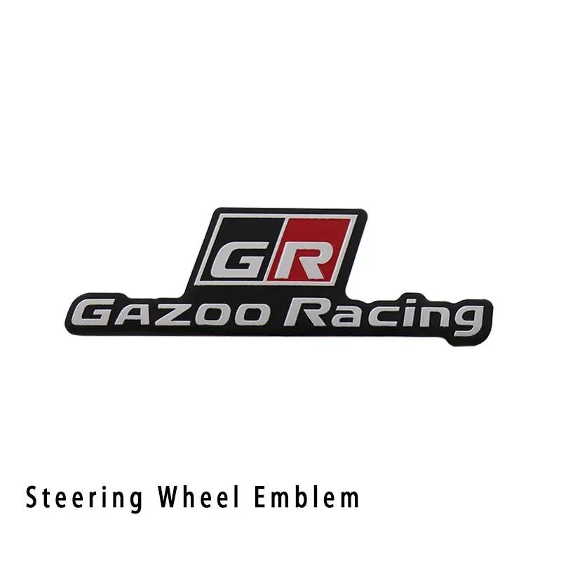 

3D GR Sport Gazoo Racing for HV RZ RC Japanese Japan SUV Off Road Car Fender trunk Rear Steering Wheel Emblem Badge Sticker