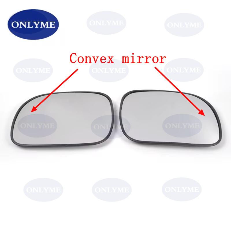 Car Suv Wide Angle Convex Heated Mirror Glass For Chrysler Grand Voyager 1996 1997 1998 1999 2000 2001 2002 2003 2004 2005 2006