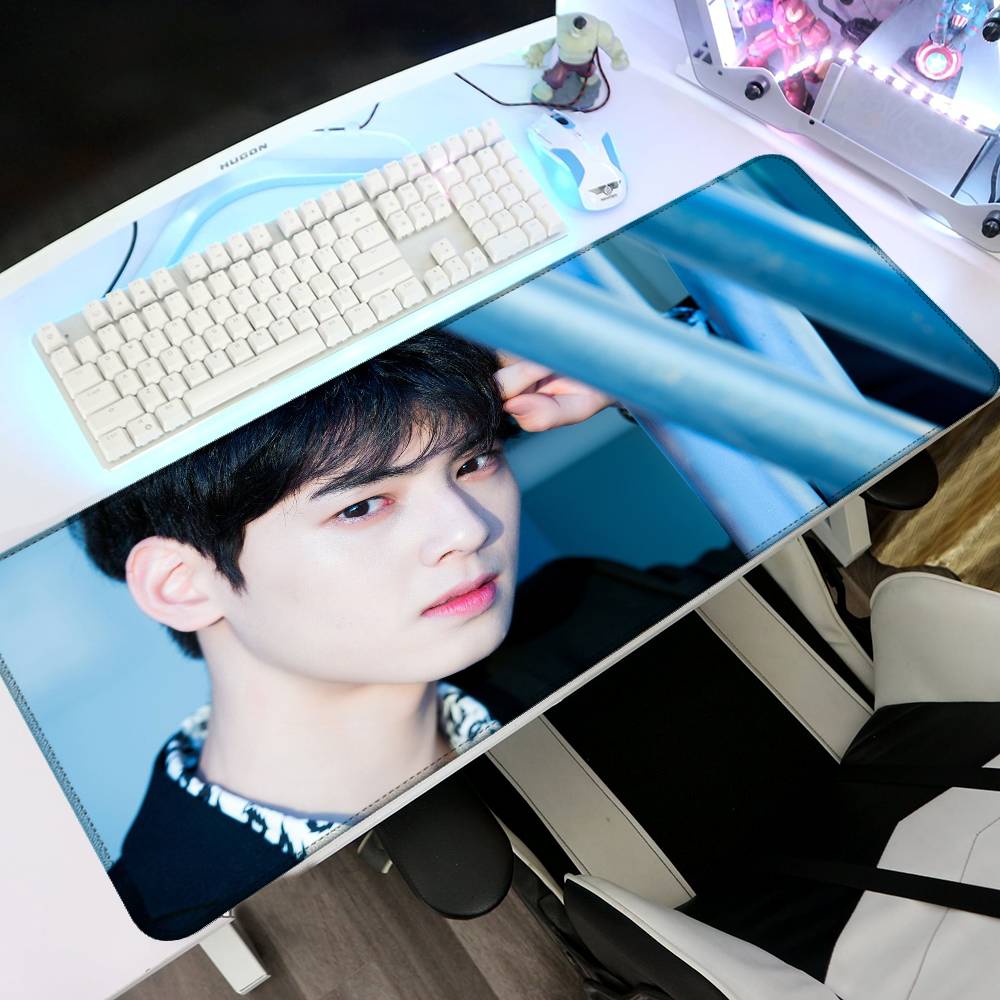 Blue Archive Mouse Pad Rubber Thicken Overlock Gaming Table Mat Office Computer Keyboard Pad PC Mousepad