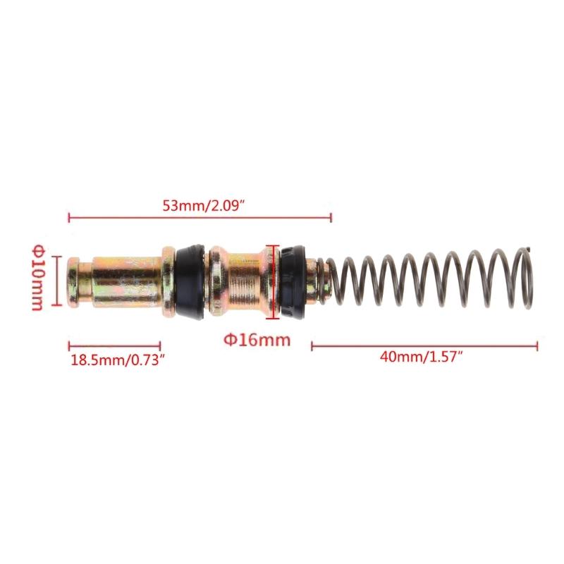 Motorcycle Scooter Brake Pump Front and Rear Masters Cylinder Piston Repair Kit