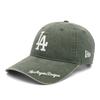 9TWENTY Long Visor Easy Snap Visor Logo MLB ONSPOTZ Special LA New 9Twenty Long Visor ES Acid Wash Visor Logo MLB Los Angeles Dodgers Cap,