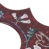 Rotes Schildpatt Akustikgitarren-Schlagbrett 2 mm Dick Hummingbird Schlagbrett Für Akustikgitarre
