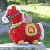 Horse Doll 2026 Chinese New Year Zodiac Horse Doll Plush Toy Multiple Sizes Red Auspicious Blessings Fortune Doll