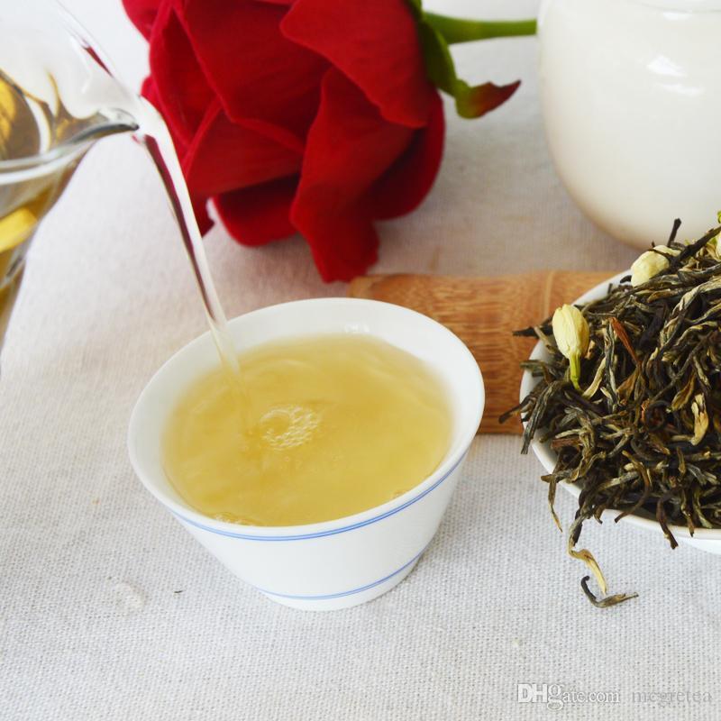 2023 100% натуральный свежий чай с зелеными цветами жасмина — фото 5