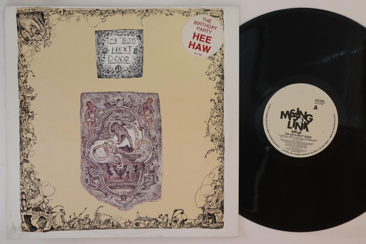 

LP Record BOYS NEXT DOOR Hee Haw ING008 MISSING LINK 1983 Australia Rock Used